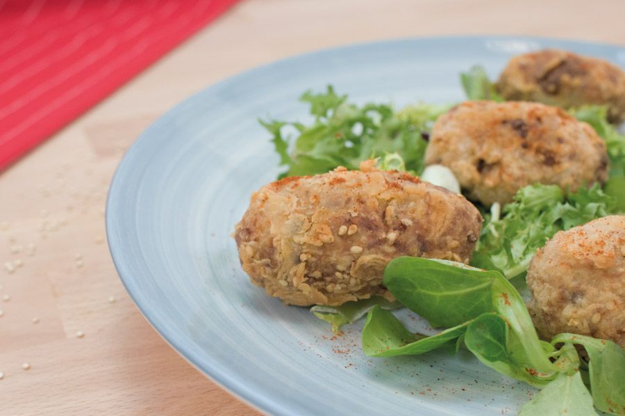 Croquetas de quinoa y frutos secos